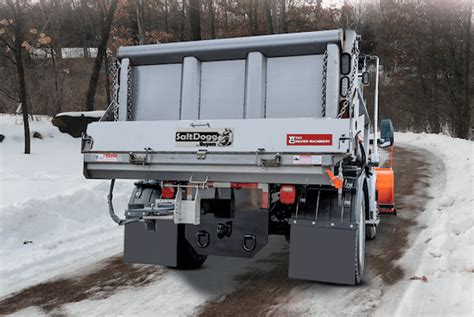 electric dump box tailgate sander|Under Tailgate Snow Salt Spreaders for Dump Body .